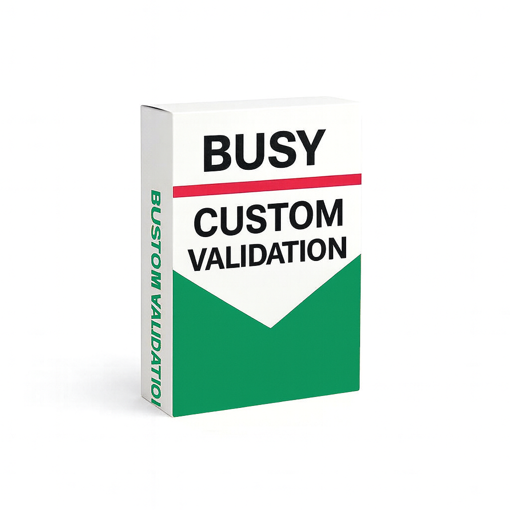 Add Sales Against Mat. Received Busy Addon